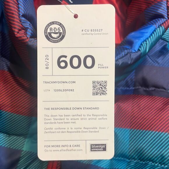 Lands End Vest M (6002) NWT - Picture 6 of 9